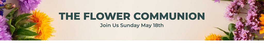 Flower Communion Banner