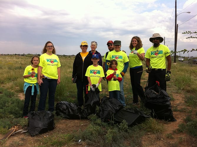 Keep Midland Beautiful I-20 Nature Preserve Clean Up